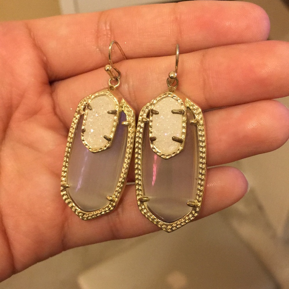 Opal Kendra Scott Danielle Earrings